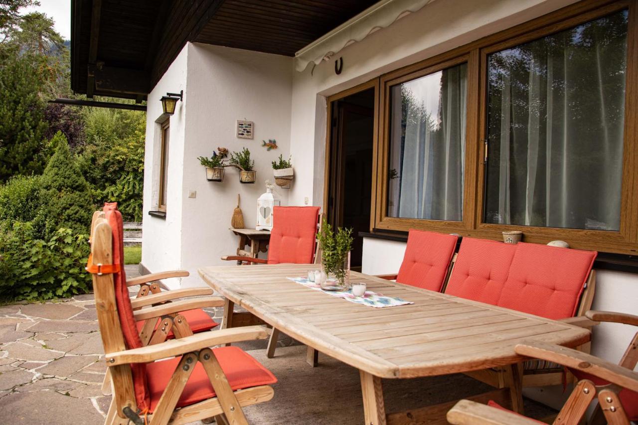 Forellenhof Appartements & Grossmutters Bungalow Leutasch Exterior photo