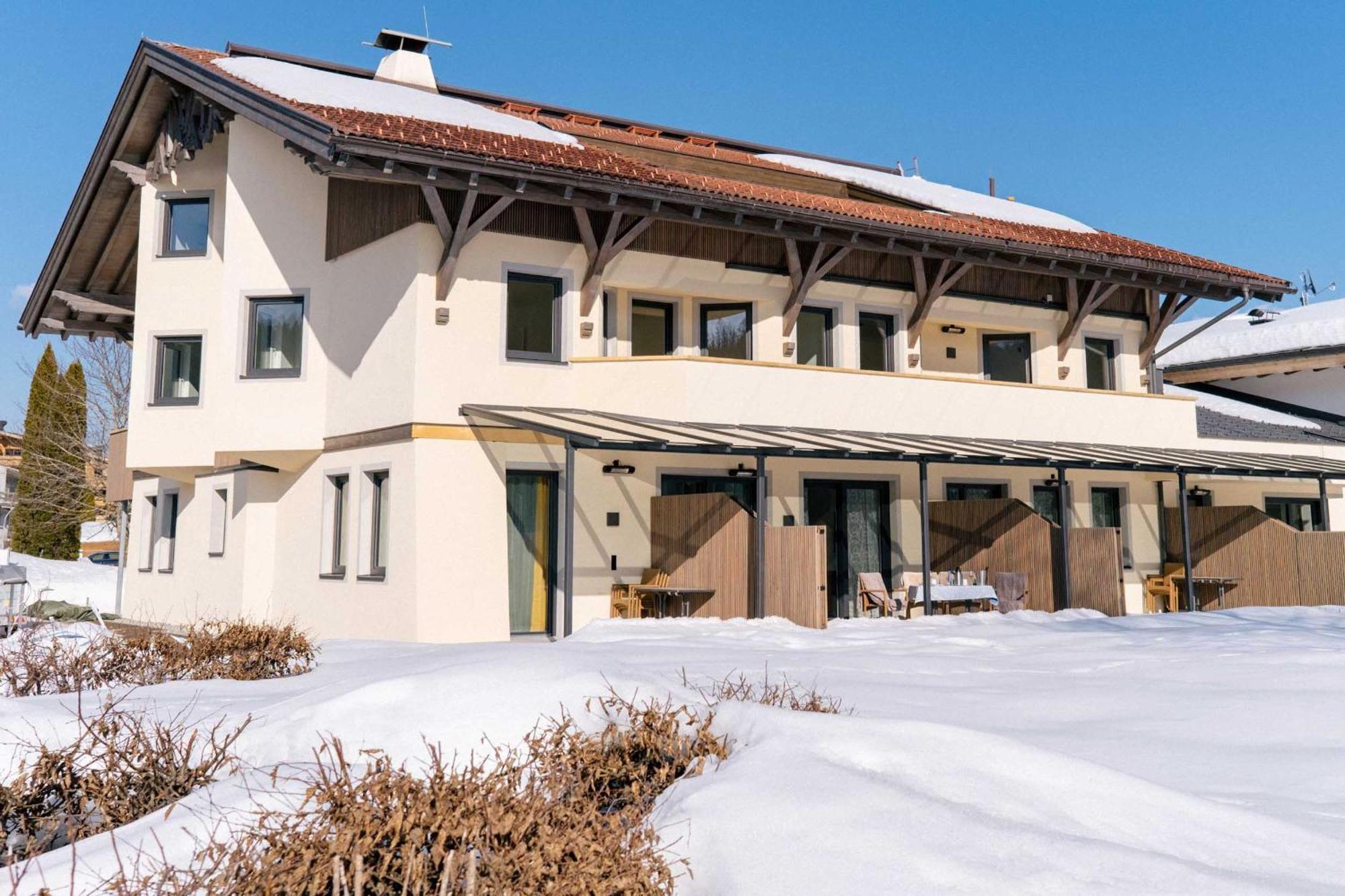 Forellenhof Appartements & Grossmutters Bungalow Leutasch Exterior photo